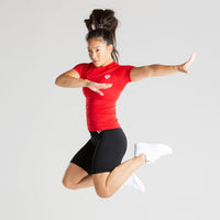 Power Seamless T-Shirt | Red