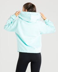 Power Zip Jacket | Bleached Aqua